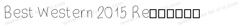 Best Western 2015 Re字体转换